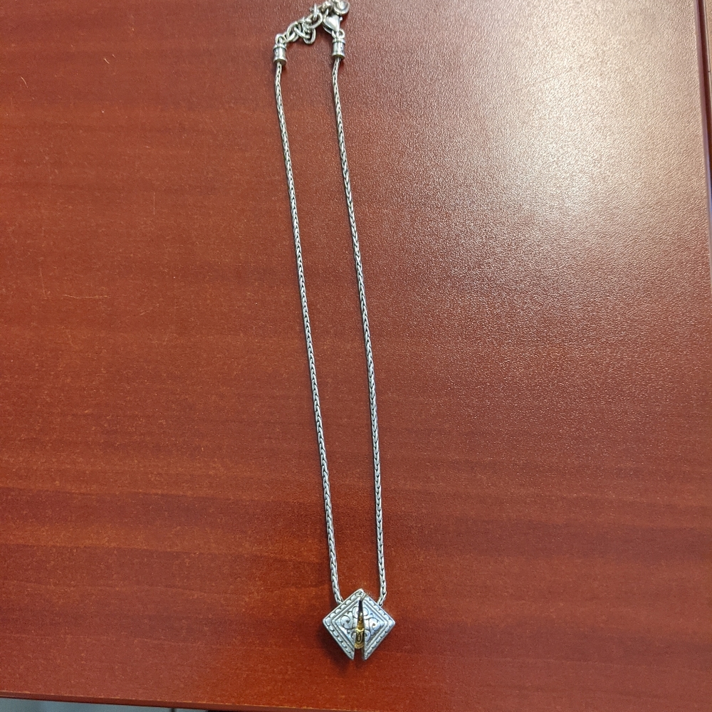 Silver Locket Necklace